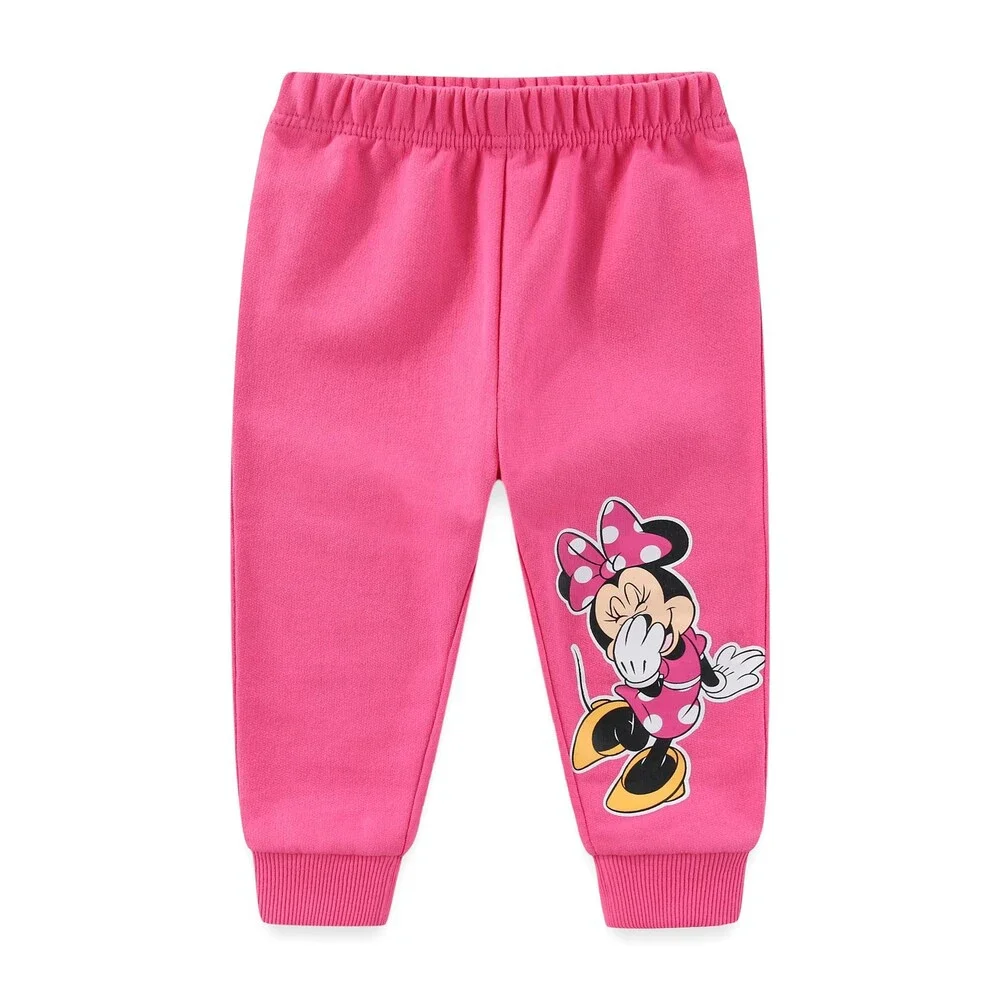 Disney Girls' Minnie Mouse Sweatshirt Pants Set 2 Piece Big 2T